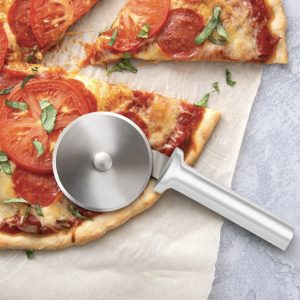 RADA PIZZA CUTER Silver Aluminum Handle